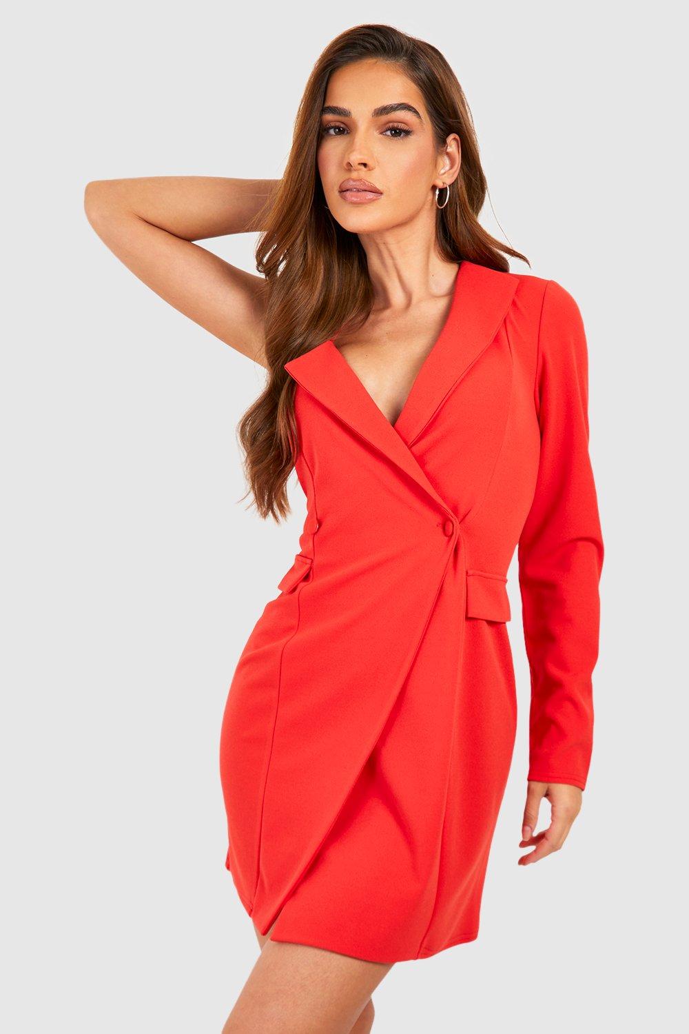 Vestito blazer monospalla clearance